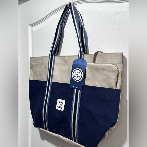 New Life Is Good Everyday Tote / Bag - Picture 2 of 8